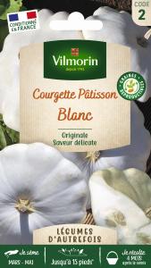 Pâtisson blanc - Légumes d'Autrefois